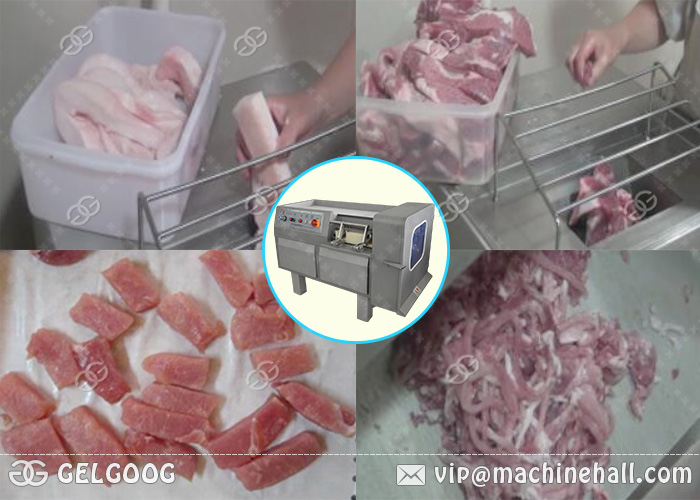 Frozen Meat Cutting Machine