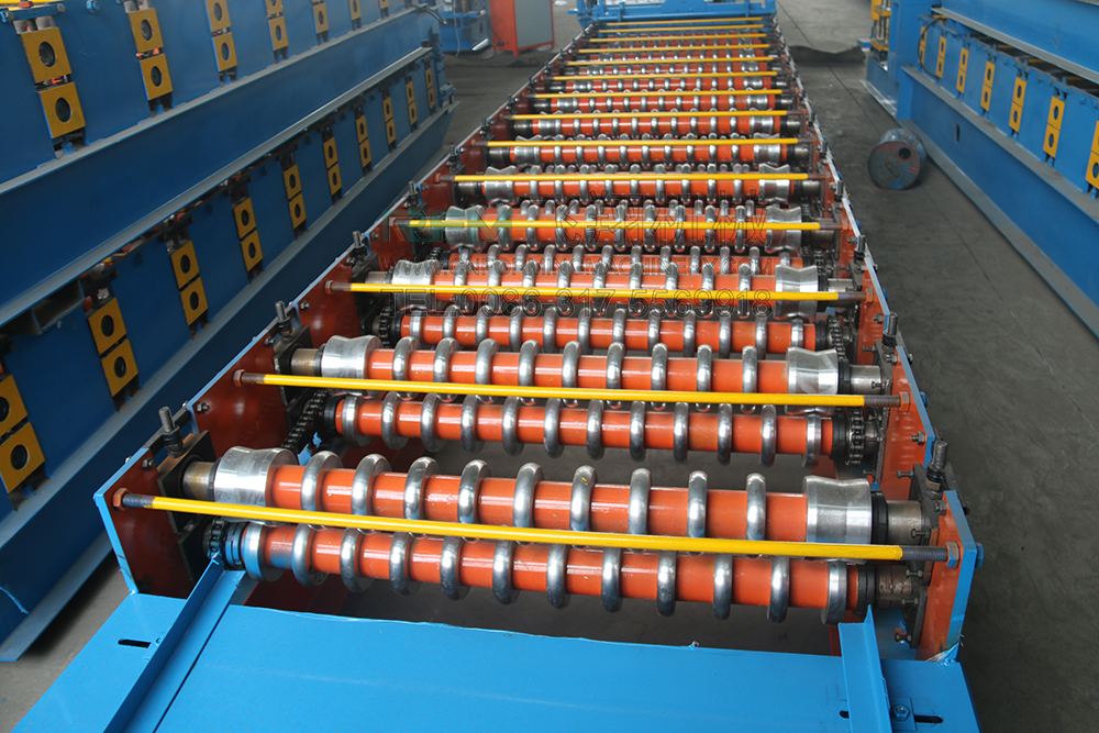 12 Month Warranty Good Quality Corrugated Tile Roll Forming machine