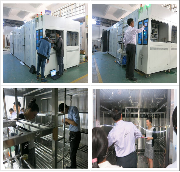 Water Cooling Walk In Cold Hot Environmental Chamber/Temperature Cycling Chamber