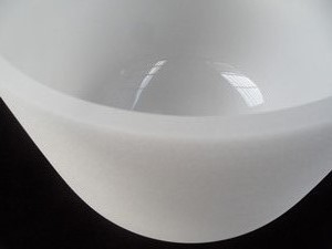 Frosted Quartz Crystal Singing Bowls with seven chakra notes free accessories from 8-24inch 1