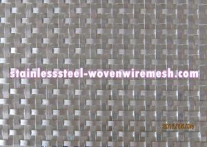 Flat Wire Woven Decorative Metal Mesh Panels Custom Woven Wire