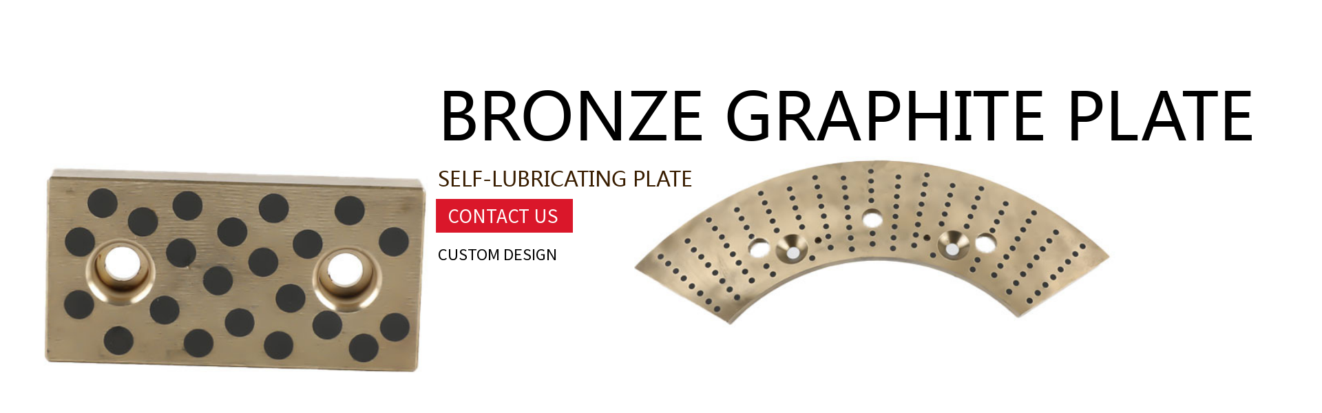 Customized Sizes Wear Resistant Self- lubricating Graphite Bronze Silent Block Bushings 
