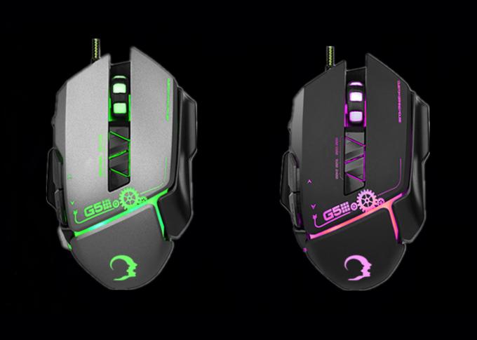 RECCAZR MS300 Gaming Mouse 2800 DPI,7 Soothing LED Color,7 Buttons, Ergonomic Wired Gaming Mice