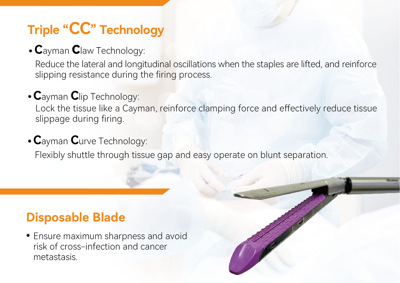 Disposable Endoscopic Linear Cutter Product Details
