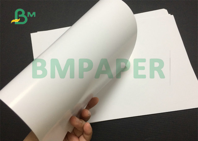 A1 157gsm 200gsm White Color Glossy Coated Printing Paper For Company Catalog 