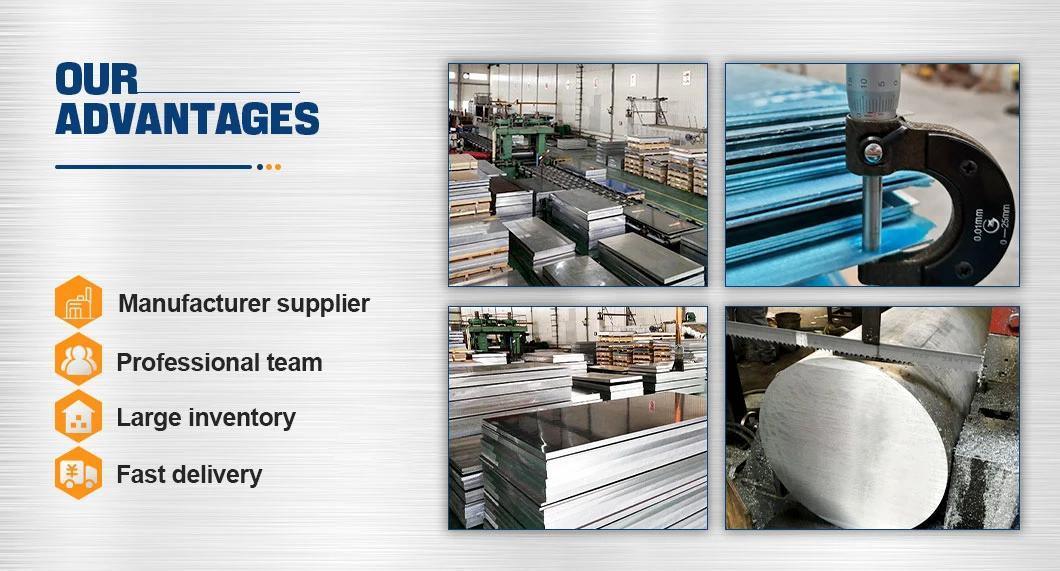 China Manufactory Processing 2024 6061 Grade Alloy Aluminium Plate Pure Aluminium Sheet