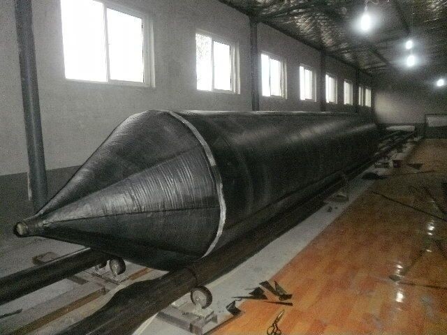 Natural Rubber Marine Salvage Airbags Inflatable Black Color 1