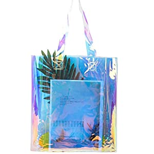 PVC Clear Crossbody Bags Transparent Messenger Tote Bags