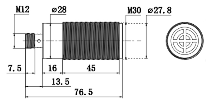 ISO15693 Standard Waterproof RFID Reader Modbus RS485 Communication 1