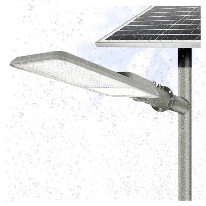 Integrated All In One 70W Solar Powered LED Street Lights Outdoor With Lithium Battery 6500K 0