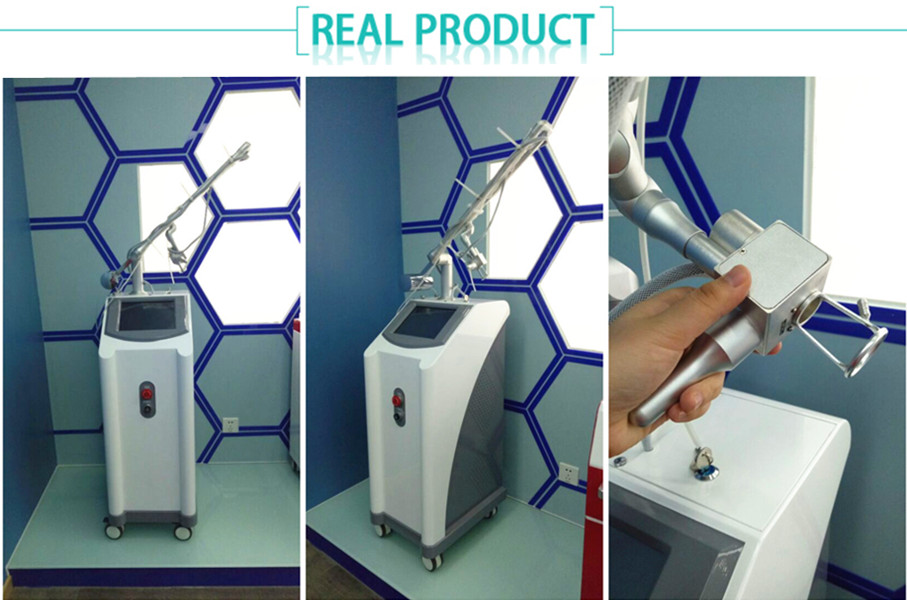 10600nm acne scar removal skin rejuvenation Fractional co2 laser machine 