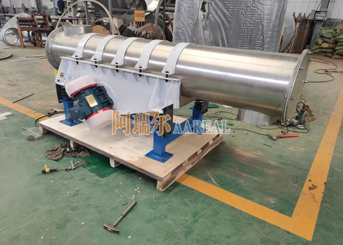 Dia. 400mm Stainless Steel Tubular Vibrating Feeding Conveyor for Food Industry