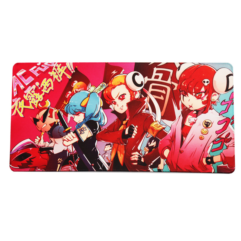 Minglu GMP-051 Top popular Adventure Non-Slip Mouse Pad Rectangle Rubber game mouse pad game mat