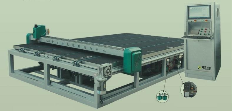 Automatic Glass Loading Machine Cutting Breaking Table with Single Person Wireless Remote Control for Glass Cutting Line
