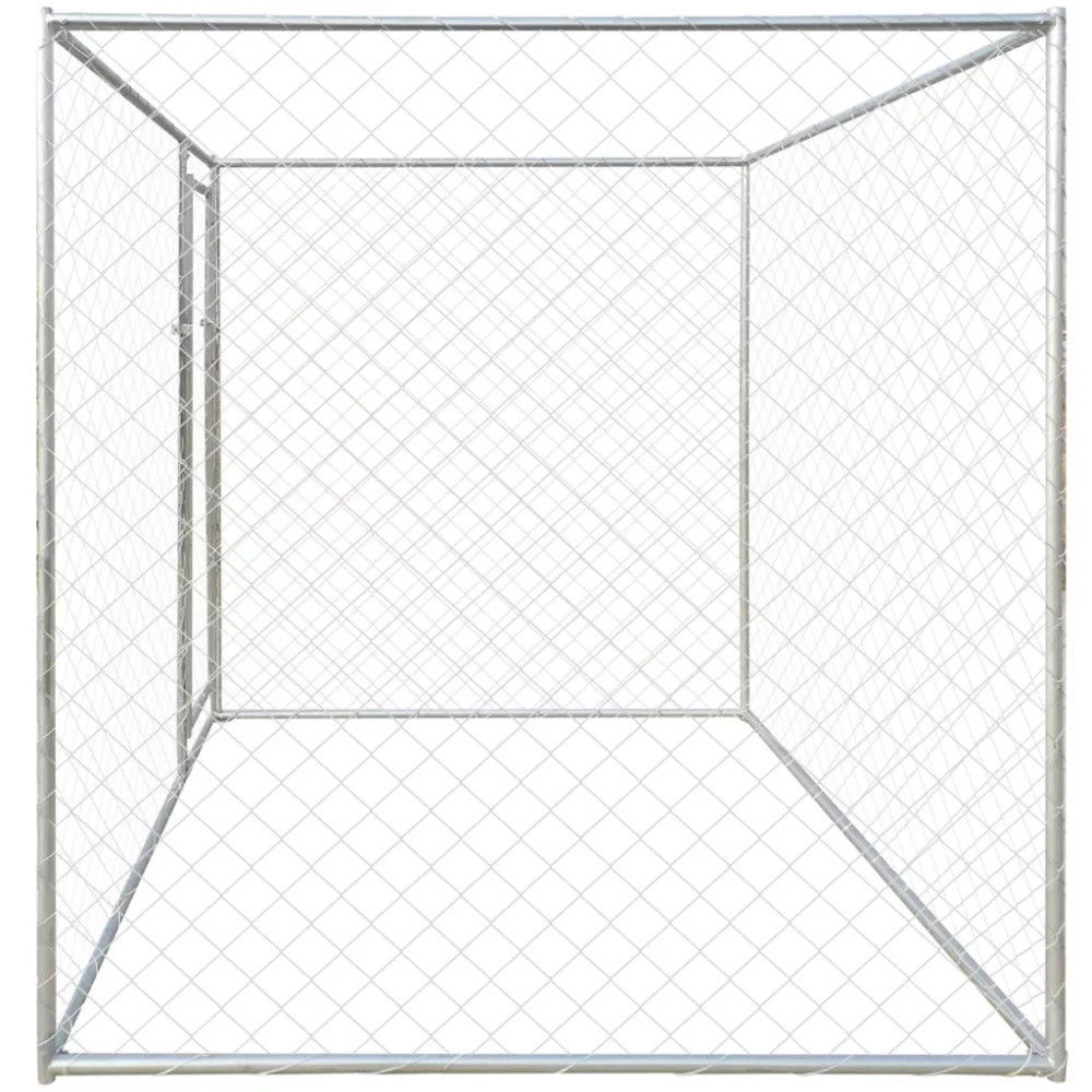 Wholesale large outdoor welded chain link fence dog cage kennel/large outdoor dog fence