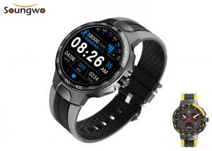China 1.28in IPS Waterproof Bluetooth Smartwatch Magnetic Charging 200mAH With GPS on sale 