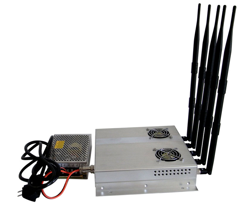 25W High Power 3G-telefoon WiFi signaal Jammer met Outer Afneembare Power Supply