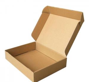 China Corrugated Kraft Paper Packaging Box Recyclable For Collection on sale 