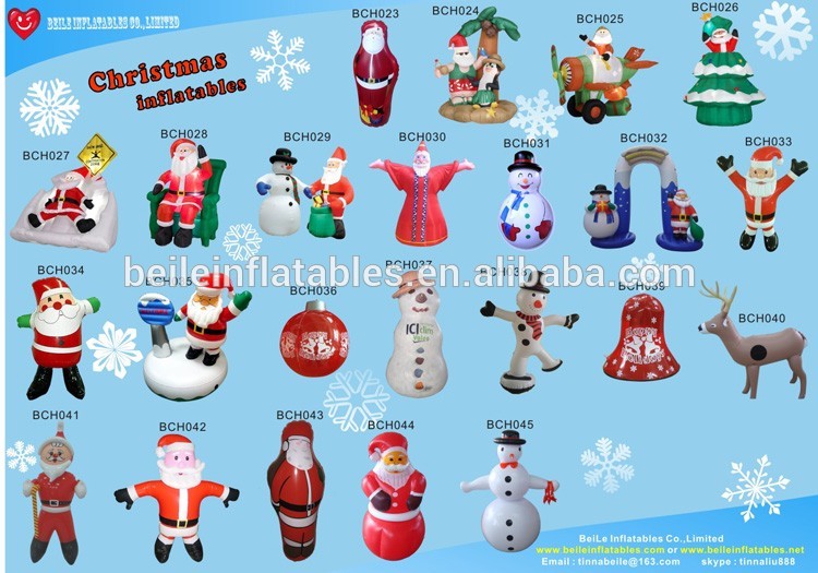 Hot Sale inflatable Christmas Decoration tree with Christmas Ball Jingling Bell