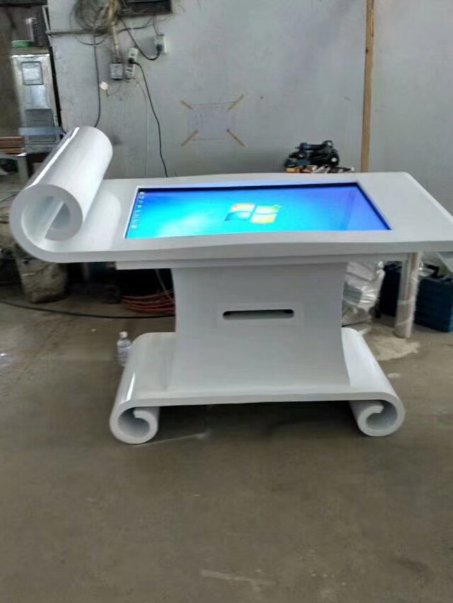 43 Inch LCD HD Interactive Digital Touch Table Touch Screen Kiosk Floor Stand Touch Screen Display Kiosk