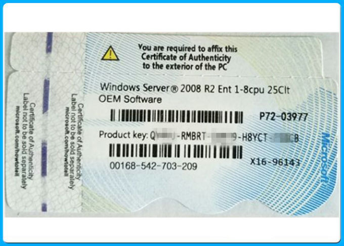 Original Software Microsoft Windows Server 2008 , Windows Server 2008 OEM Key