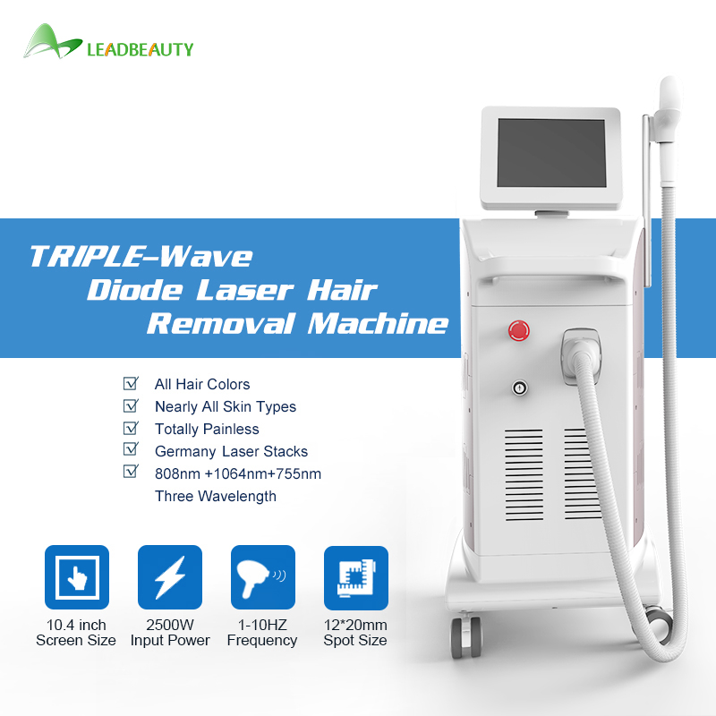 FDA Approved Beauty And Personal Care Diode Laser Equipment Beauty Apparatus Diode Hair Removal Laser System 2Kw Laser Diode