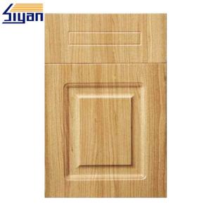 Pvc Film Pressed Mdf Cabinet For Vinyl Wrapped Kitchen Doors