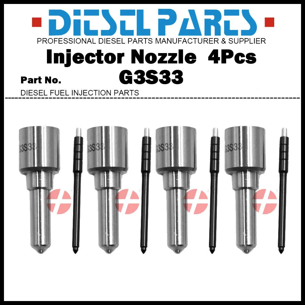4x Injector Nozzle G3S33 fit Toyota Hilux Dyna Hiace 2.5 23670-30400 295050-0800 - Picture 1 of 5