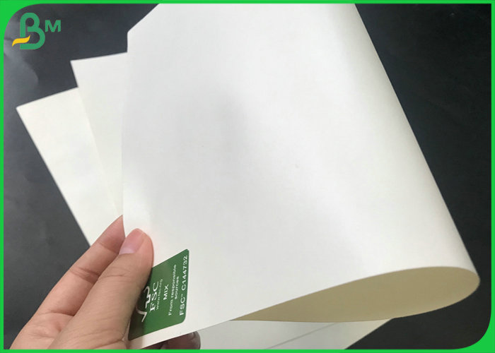 Single sided Glossy 40gsm 50gsm 80gsm kraft paper + 10gr 15gr PE poly coated 