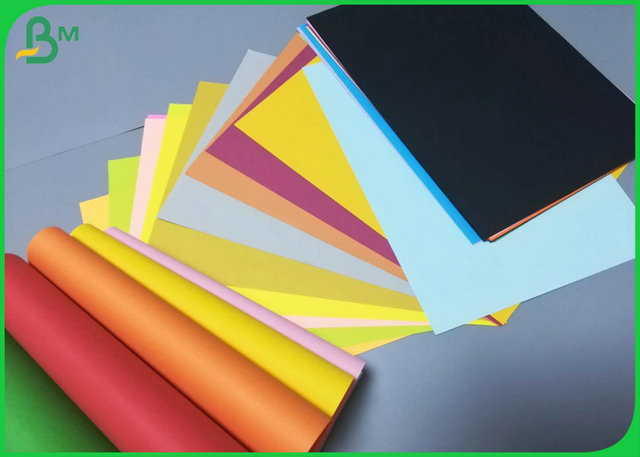 70gr 80gr Color Woodfree Paper Brightness Good Printing For Office Supplies