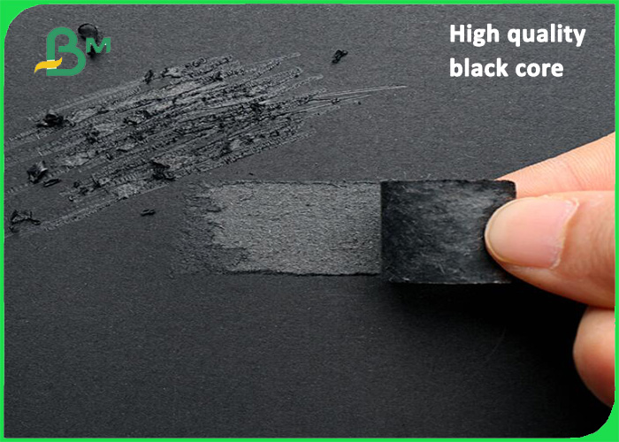 black kraft paper