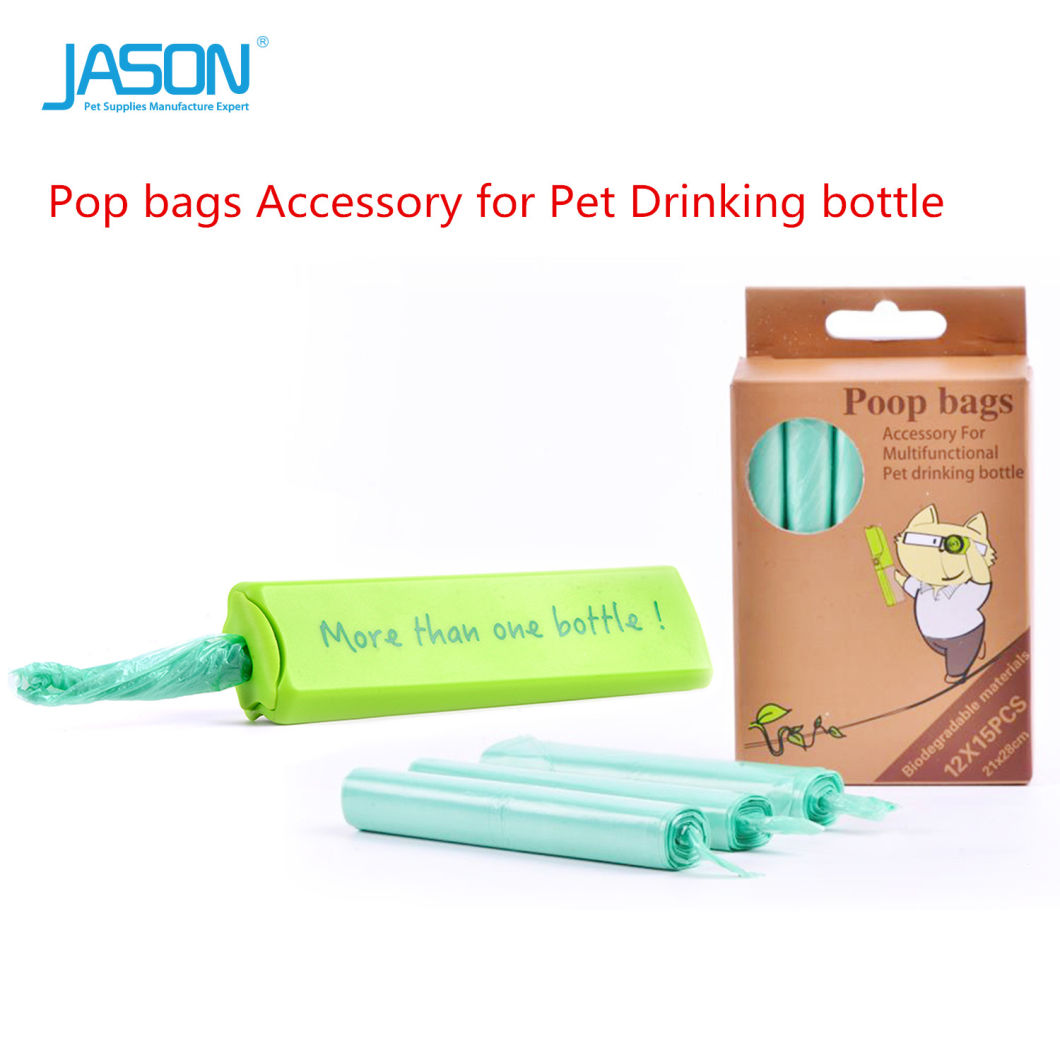 Pet Supply New Tifanny Blue Pet Outside Filtration Drinking Bottle for Dog and Cat