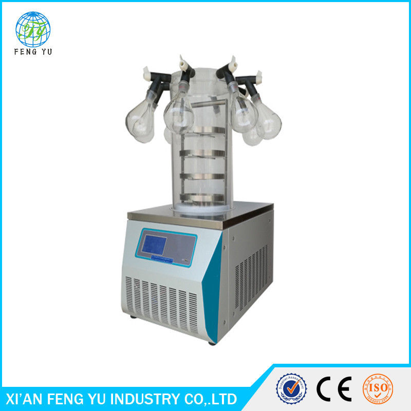FYJ-10C Manifold Laboratory Freeze Dryer Lyophilizer Manufacturers , Cheap Bench-Top Multi-pipe Vacuum Freeze Dryer