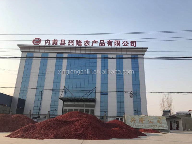 Neihuang dehydrated red hot pepper chillies factory