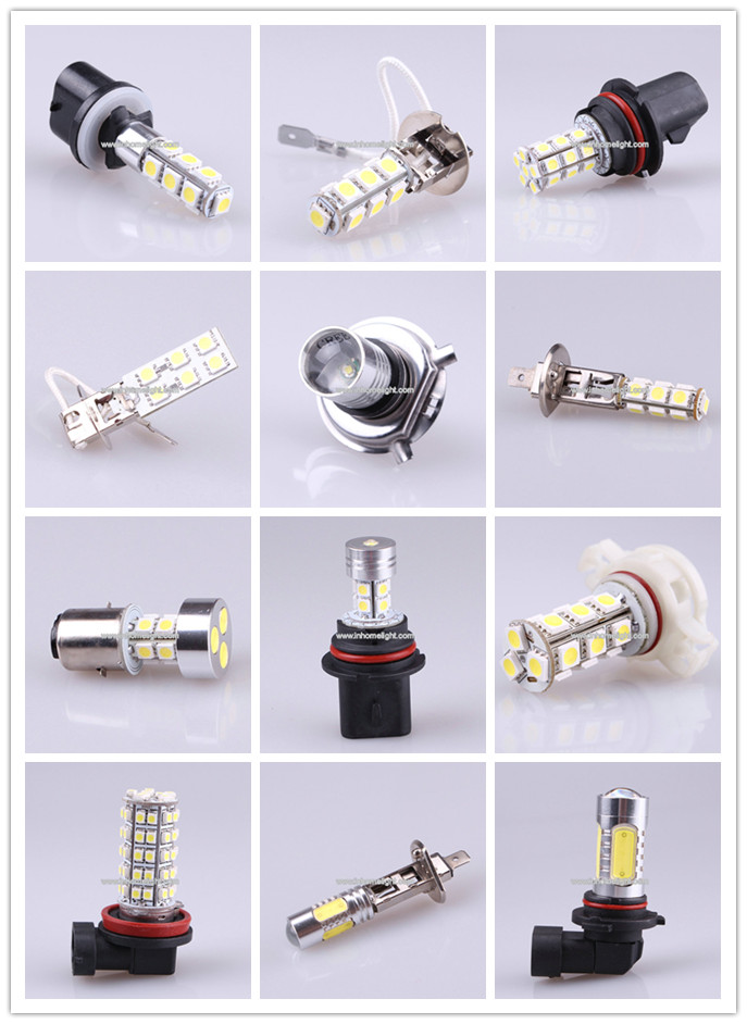 0.88W Car Driving Brightest Led Fog Light Bulbs with 25PCS 3528 SMD