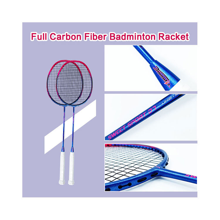 Dmantis D7 Super Light Graphite Fiber Badminton Racket for Professional Usage