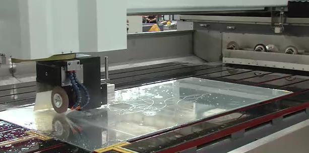 Glass Art Products Horizontal Glass Engraving Machine