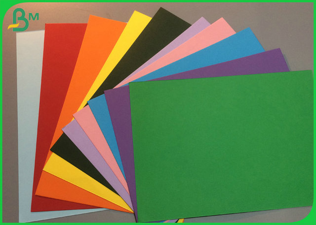 200gsm 220gsm 230gsm Coloured Cardboard Sheet For Clothes Tag Making 