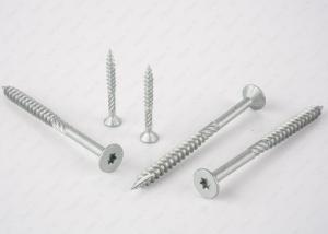 China Stainless Steel Chipboard Screws , Furniture Mdf Particle Board Fasteners on sale 
