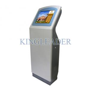 China Self Service Information Kiosk With Vandal-Proof SAW Touchscreen In Airport on sale 