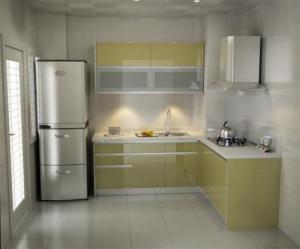 Elegantly Particle Board Kitchen Cabinets For Commercial Office