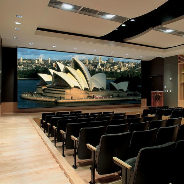 High Definition Motorised Projector Screen For Conference