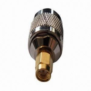 China SMA male to N male RF connector, socket made of beryllium with gold-plated on sale 