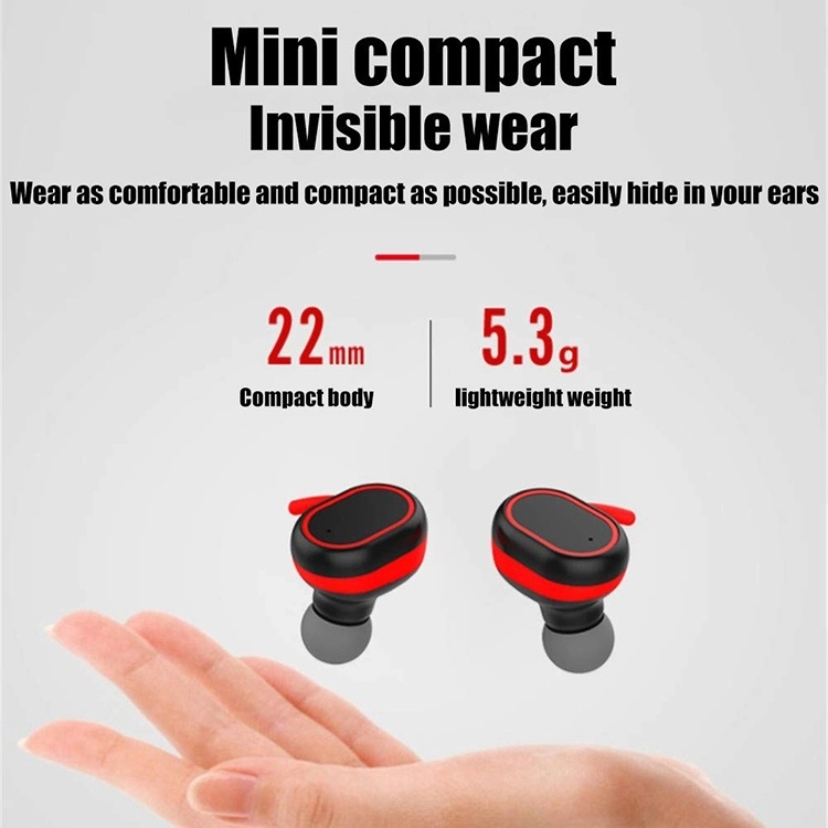 Hot Sell Wireless Invisible Bluetooth Earphone RoHS Earbuds