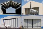 Bâtiments simples de hangar d'avions de structure métallique d'envergure