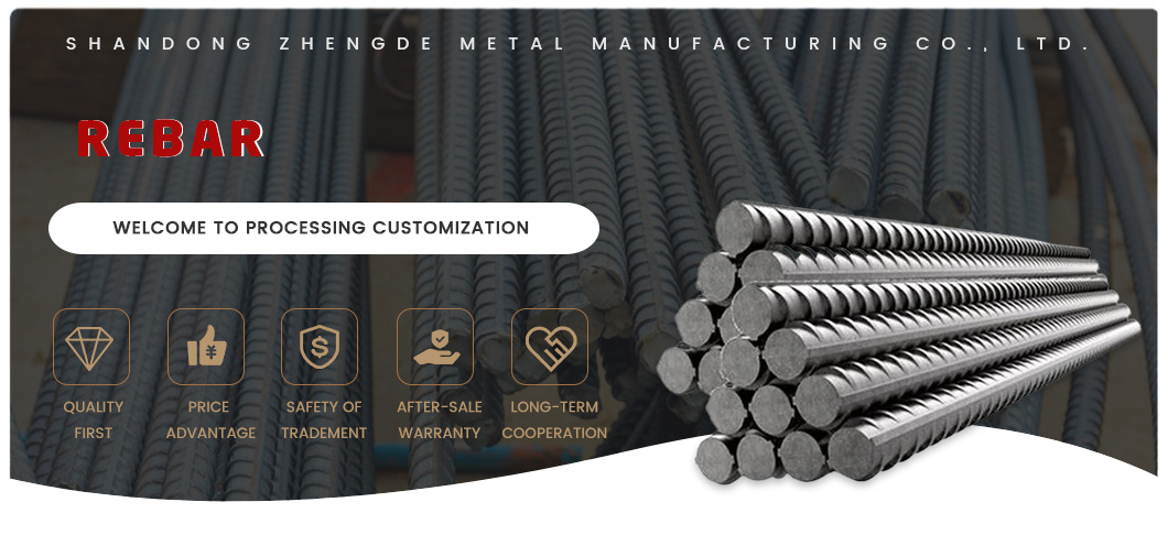 JIS GB BS4449 ASTM A53 High Strength for Cunstruction Carbon Steel Steel Rebar/Deformed Steel Rebar