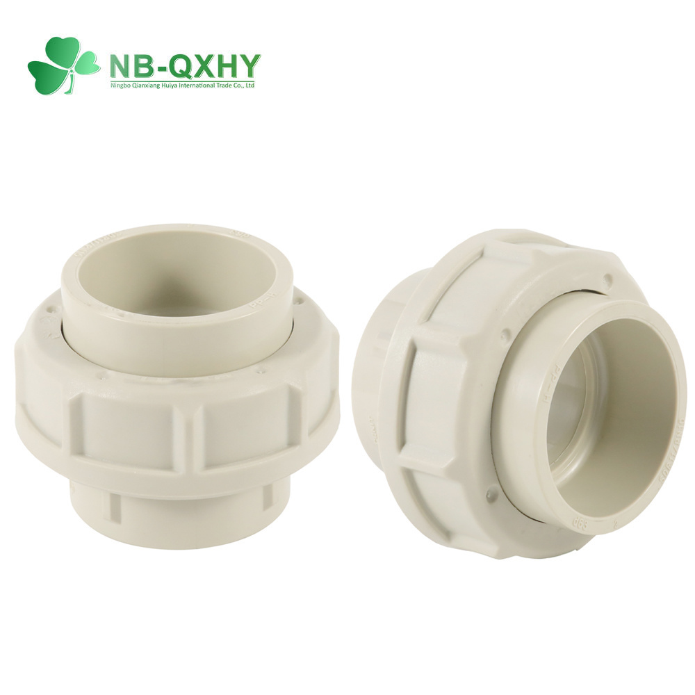 OEM Pph Plastic Plumbing Supply Pipe Fitting Union for Chemical Industry