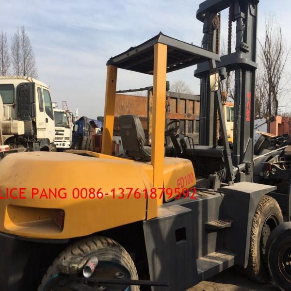 10ton New Arrival Well Test Second Hand Condtion Used Tcm Forklift Sale Cheap For Sale Forklift Manufacturer From China 108623423