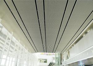 J Shaped Plug In Blade Suspended Ceiling Tiles Modern For Shopping