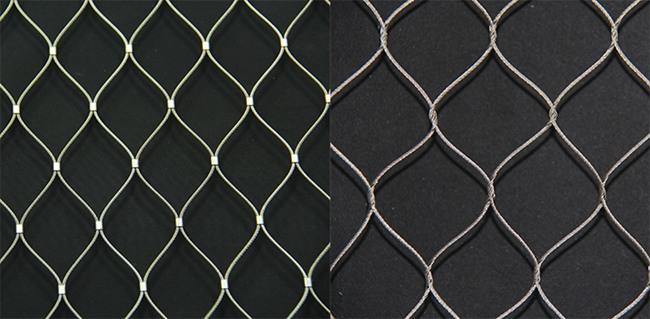 316 Stainless Steel Wire Rope Mesh Stair Railing Security Garden Fence Netting Zoo Mesh 2